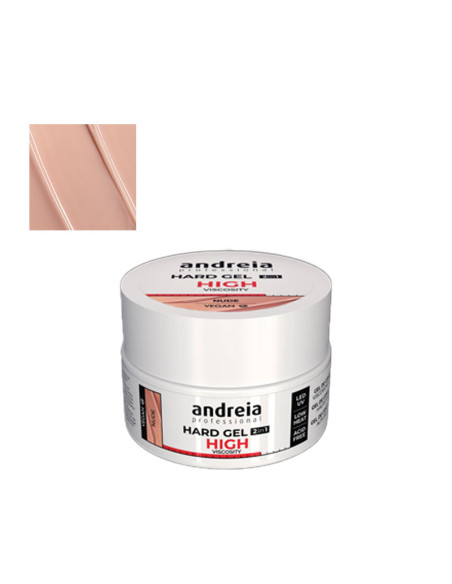 Gel Viscosidad Alta Hard Gel 2 En 1 Andreia Nude 22Gr