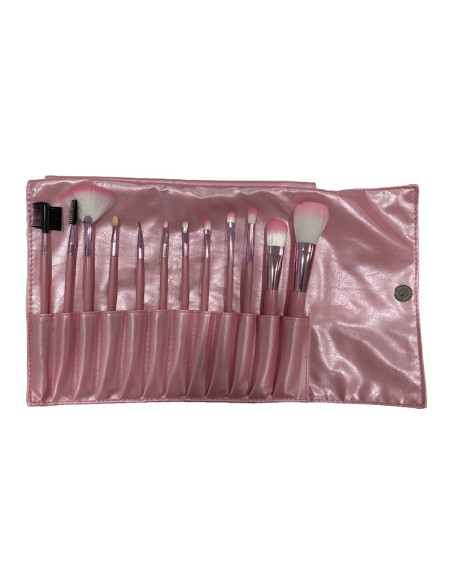 Manta Maquillaje 12 Pinceles R&J Corazones