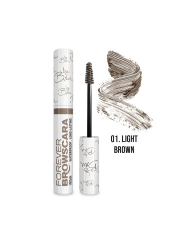 Máscara Cejas 3 En 1 Andreia Forever Browscara Light Brown