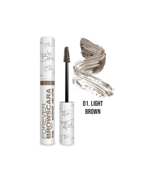 Máscara Cejas 3 En 1 Andreia Forever Browscara Light Brown