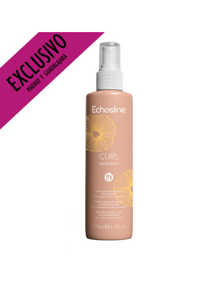 Spray Vegano Curl Activador Rizos Echos 200Ml