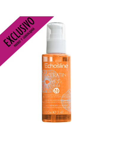 Fluído Vegano Keratin Reestructurante Echos 100ml