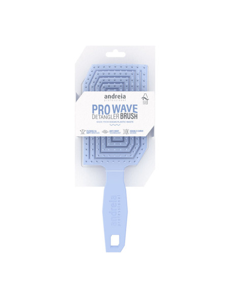 Cepillo Desenredar Sostenible Andreia Pro Wave Azul