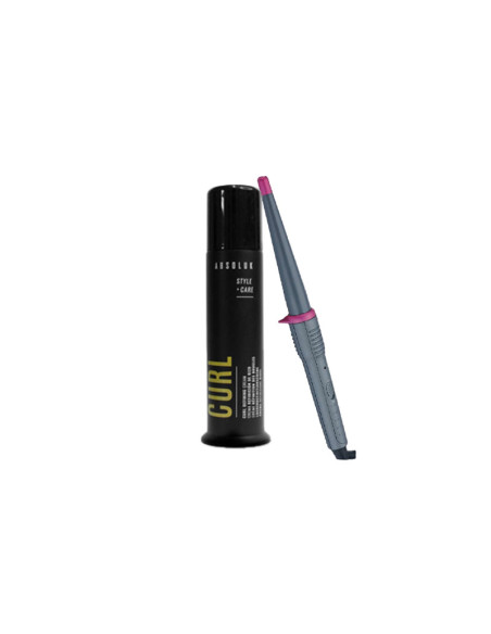 Pack Tenacilla Cónica Albi + Crema Definición Rizos Absoluk