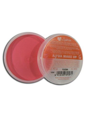 Maquillaje Laukrom Aqua Make Up Fucsia 45Gr