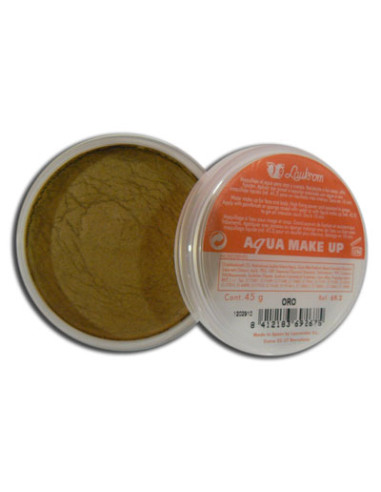 Maquillaje Laukrom Aqua Make Up Oro 45Gr