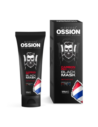Mascarilla Facial Negra Carbón Ossion Peel Off Mask 125Ml