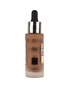Maquillaje Matificante Liquid Eveline Con Pipeta Nº 65 Toffee 32Ml