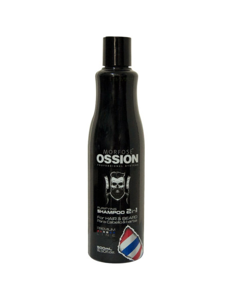 Champú 2 En 1 Cabello & Barba Ossion 500Ml