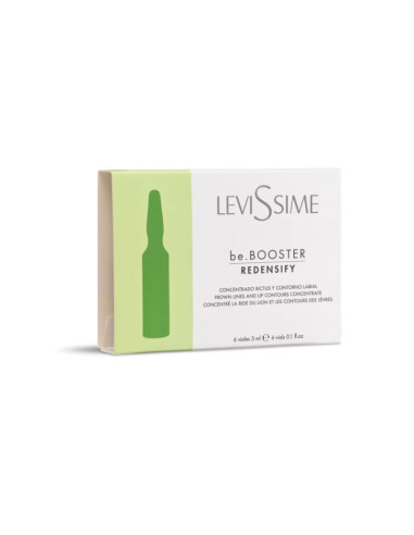 Ampollas Rictus y Labios Levissime Be.Booster Redensify 6X3Ml