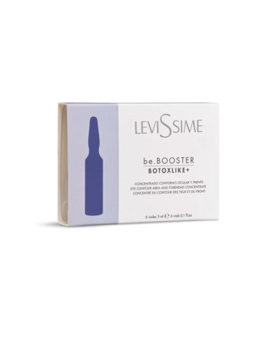 Ampollas Botox Frente y Ojos Levissime Be.Booster Botoxlike+ 6X3Ml