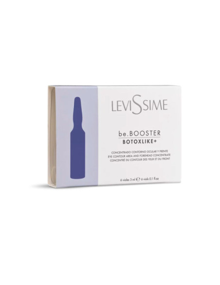 Ampollas Botox Frente y Ojos Levissime Be.Booster Botoxlike+ 6X3Ml