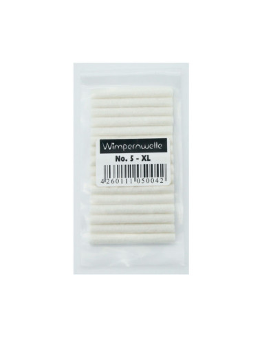 Rulos Permanente Pestañas Nº5 Talla XL 16 Unds