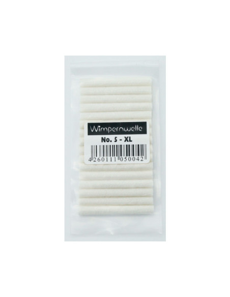 Rulos Permanente Pestañas Nº5 Talla XL 16 Unds
