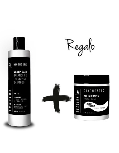 Pack Champú Diagnostic Black Violet 300Ml + Mascarilla Regalo