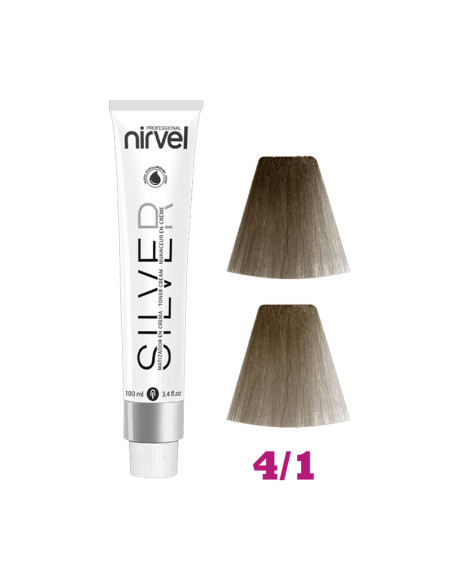 Tinte Nirvel Silver Matizador Canas Sin Amoniaco100ml