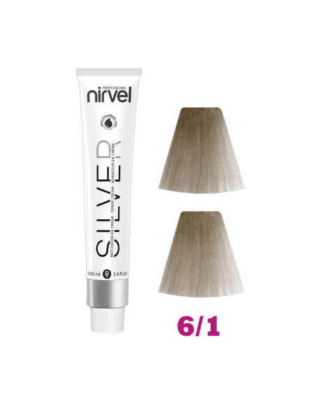 Tinte Nirvel Silver Matizador Canas Sin Amoniaco100ml