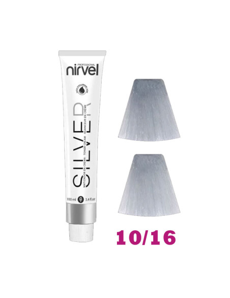 Tinte Nirvel Silver Matizador Canas Sin Amoniaco100ml