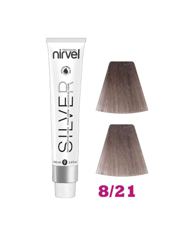 Tinte Nirvel Silver Matizador Canas Sin Amoniaco100ml