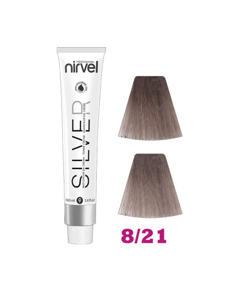 Tinte Nirvel Silver Matizador Canas Sin Amoniaco100ml