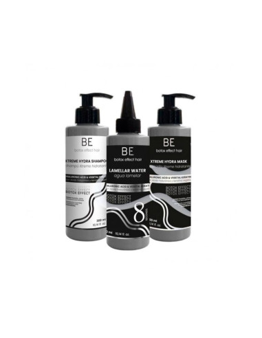 Pack Efecto Botox Ácido Hialurónico + Keratina Vegetal Be Botox Effect Hair