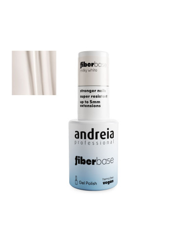 Base Esmalte En Gel Fiber Base Andreia Nº 2 Milky White 10.5Ml