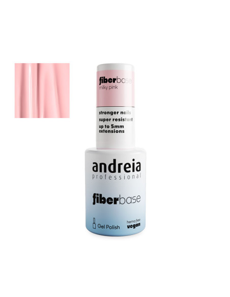 Base Esmalte En Gel Fiber Base Andreia Nº 4 Milky Pink 10.5Ml