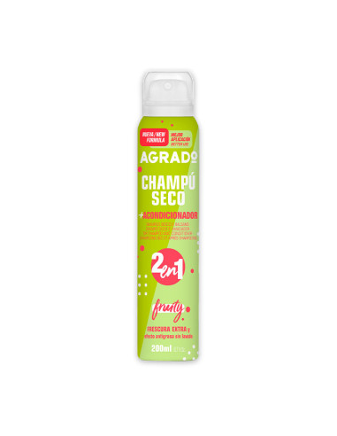 Champú En Seco Agrado 2 En 1 Fruity 200Ml