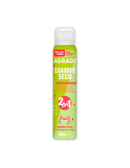Champú En Seco Agrado 2 En 1 Fruity 200Ml