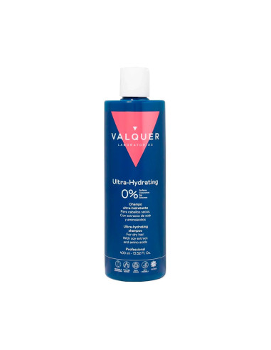 Champú Valquer Ultra Hidratante Cabello Seco 0% 400Ml