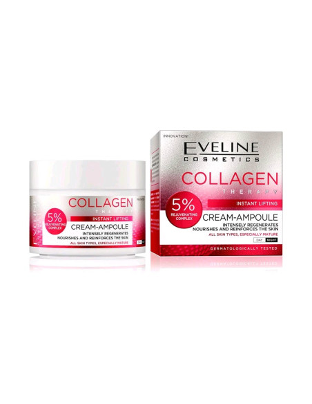 Crema Collagen Eveline Lifting Instantáneo Día/Noche 50Ml
