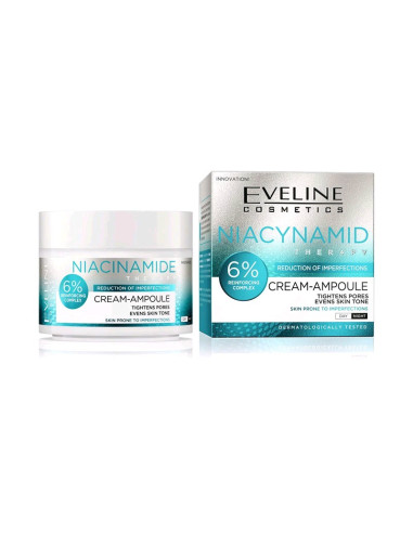 Crema Niacynamid Eveline Reducción Imperfecciones Día/Noche 50Ml