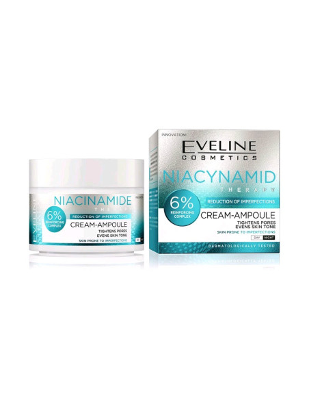 Crema Niacynamid Eveline Reducción Imperfecciones Día/Noche 50Ml