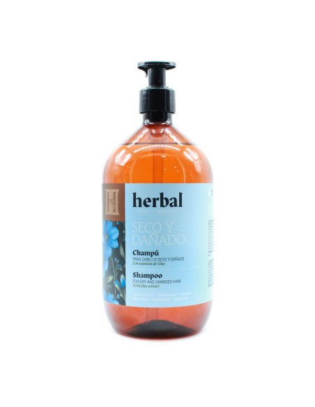 Champú Vegano Herbal Cabello Seco Y Dañado 946Ml