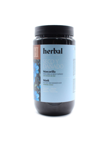 Mascarilla Vegana Herbal Cabello Seco Y Dañado 946Ml
