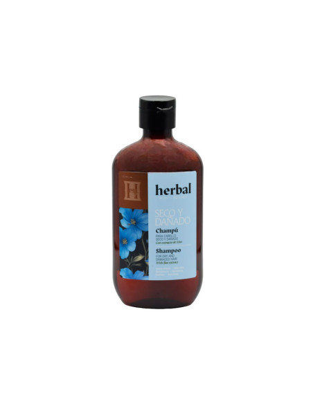 Champú Vegano Herbal Cabello Seco Y Dañado 355Ml