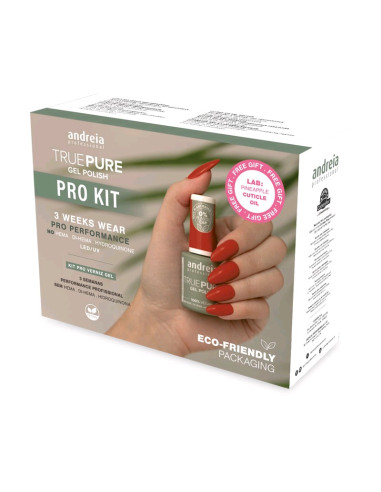 Kit Esmalte Semipermanente Vegano Andreia True Pure