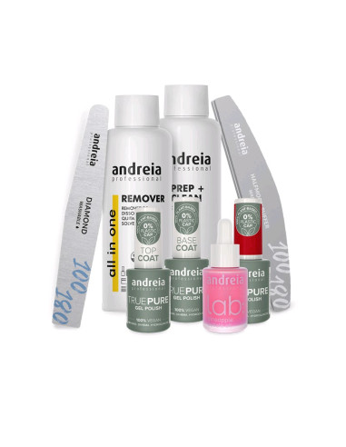 Kit Esmalte Semipermanente Vegano Andreia True Pure