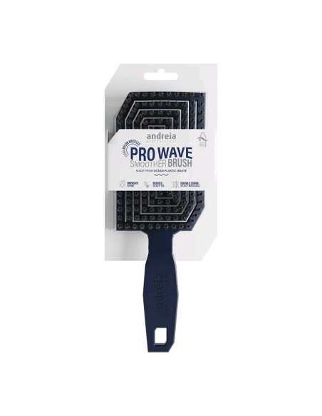Cepillo Desenredar Sostenible Andreia Pro Wave Smoother Brush Night Blue