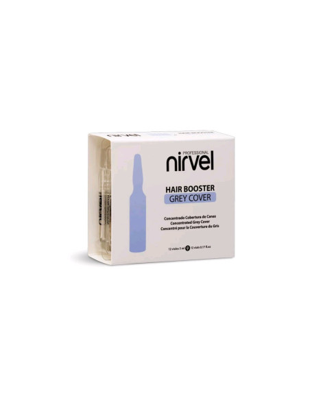Ampolla Nirvel Cubre Canas Hair Booster Grey Cover 5Ml