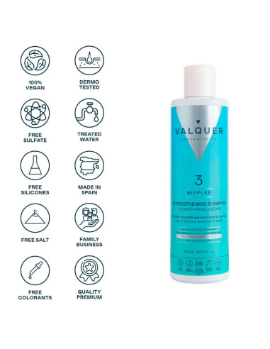 Champú Fortalecedor Valquer Nº 3 Bioplex 300Ml
