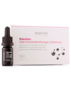 Ampollas Anadia Con Ácido Hialurónico Antiarrugas Y Reafirmante 4x5Ml