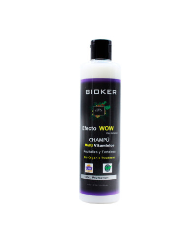 Champú Multivitaminico Bioker Efecto Wow 300Ml