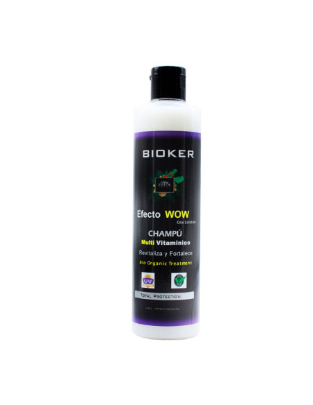 Champú Multivitaminico Bioker Efecto Wow 300Ml