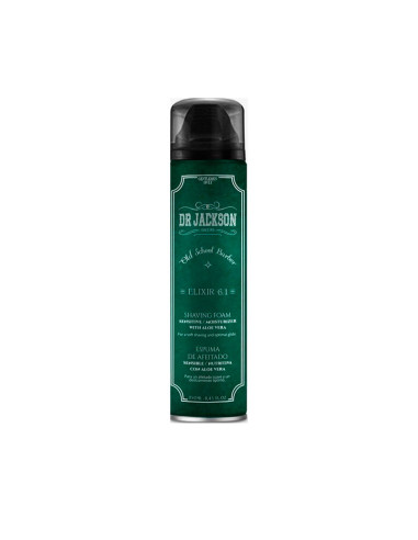 Espuma Afeitado Dr Jackson Elixir 6.1 Aloe Vera 250Ml