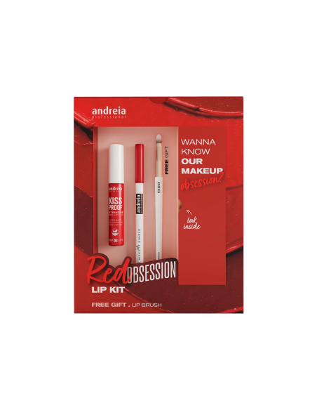 Kit Andreia Labios Red Obsession Lip Kit