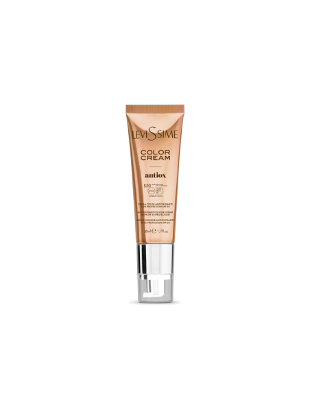 Crema Hidratante Con Color Levissime Ácido Hialurónico Puro 50Ml