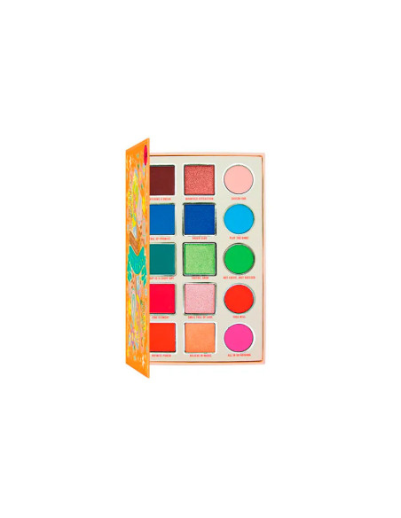 Paleta Sombra JCat House Of Queens 15 Colores Luxy Charms