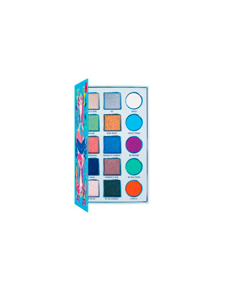 Paleta Sombra JCat House Of Queens 15 Colores Diamond Dealer