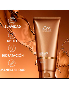 Acondicionador Wella Ultimate Smooth 200ml 2
